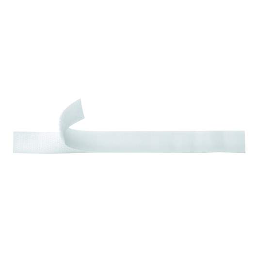 Klittenband wit 100x1,6cm